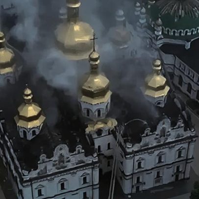 Rússia volta a atacar a Ucrânia e atinge marco religioso importante