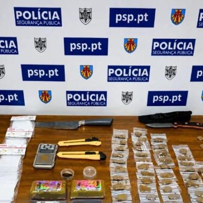 PSP prende quatro traficantes em Almada em flagrante