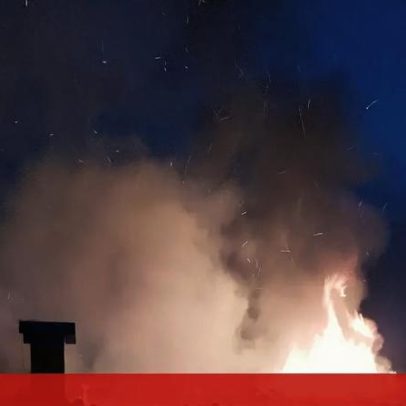 Incêndio destrói casa em Castelo Branco; uma ferida e outra desalojada