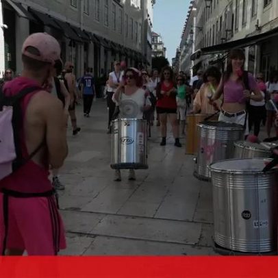 Centenas manifestam-se contra pena suspensa do agente que matou Odair Moniz
