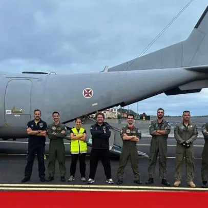 Força Aérea realiza missão inédita transportando seis doentes nos Açores