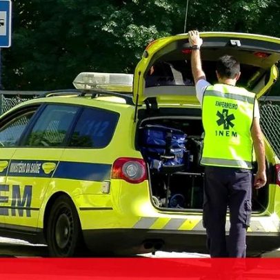 Quatro feridos em colisão entre VMER e dois carros em Cascais