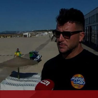 Concessionário de Monte Gordo enfrenta proibição de chapéus-de-sol