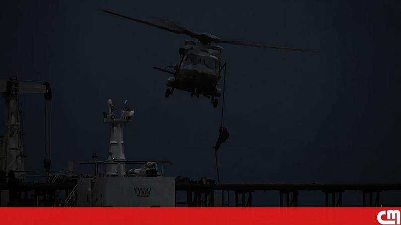 Marinha francesa interceta petroleiro ligado à Rússia no Atlântico