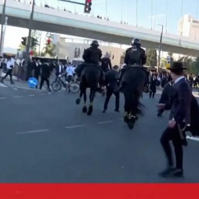 Confrontos marcam protestos de ultraortodoxos contra serviço militar em Israel