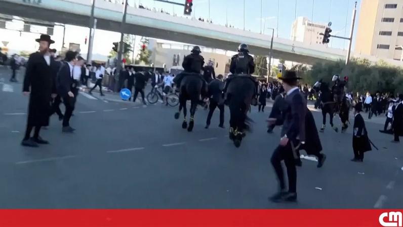 Confrontos marcam protestos de ultraortodoxos contra serviço militar em Israel