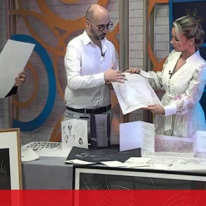Telmo Nunes, o único caligrafista em Portugal