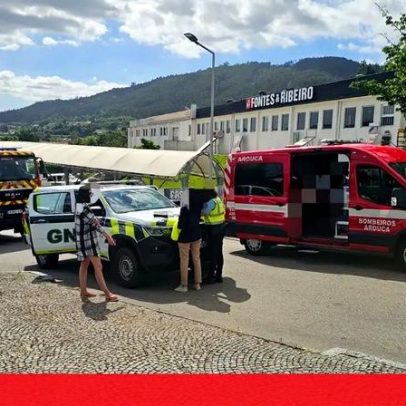Ferido em colisão entre dois carros em Arouca