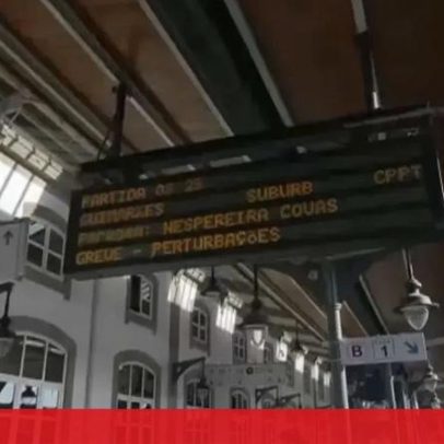 Greve geral atinge 100% de adesão nos comboios do Porto e suspende serviços