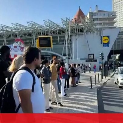 Greve geral provoca filas em Sete Rios sem autocarros por duas horas