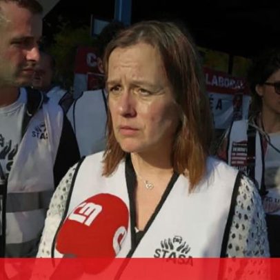 Funcionários da Autoeuropa protestam contra pacote laboral durante greve geral