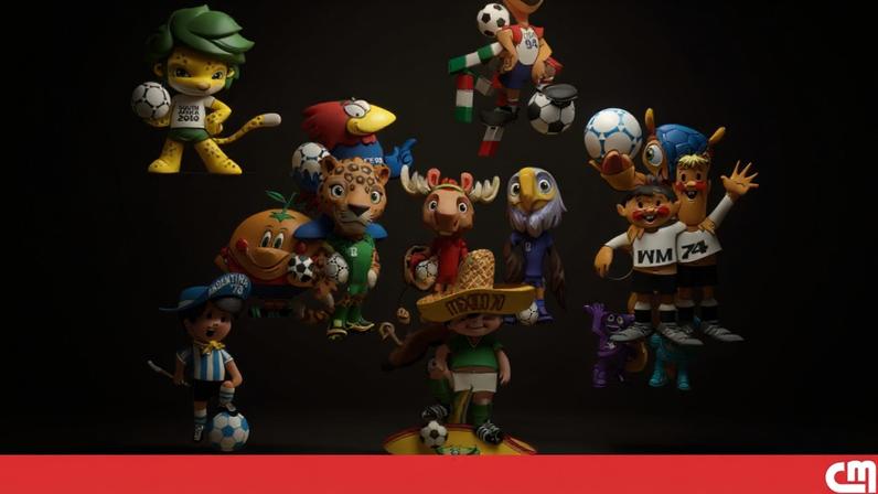 Mundiais: recorda as mascotes da história de 1966 a 2026