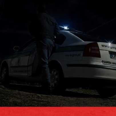 Fugitivos em carro furtado abalroam viaturas da GNR e ficam feridos no hospital