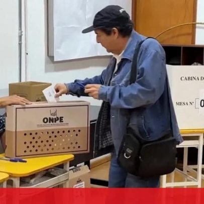 Peruanos vão às urnas para escolher novo presidente