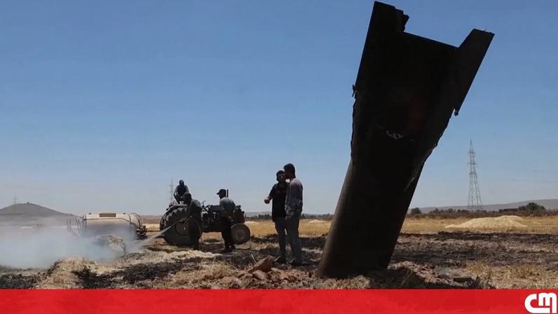 Míssil cai em campo na Síria após noite de ataques e explosões