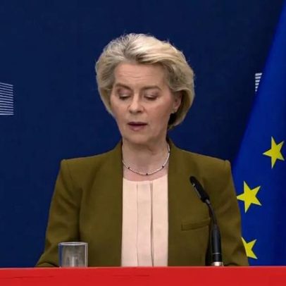 Von der Leyen anuncia sanções da UE contra a Rússia por participação na Ucrânia