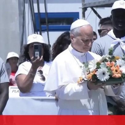 Papa Leão XIV visita o cais da vergonha nas Canárias e apela ao respeito pelos migrantes