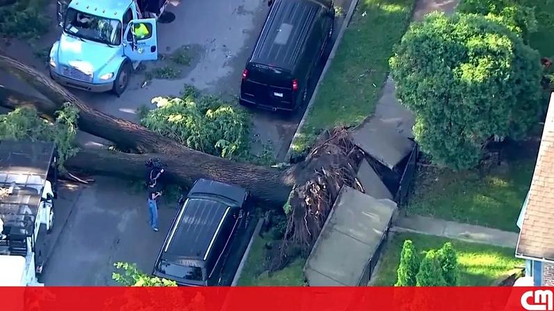 Tornados provocam danos nos arredores de Chicago