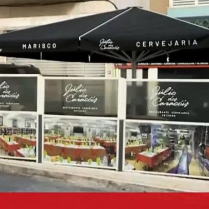 Proprietário do restaurante Júlio dos Caracóis alvo de assalto milionário