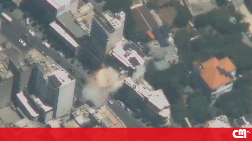 Israel ataca infraestruturas do Hezbollah em Beirute