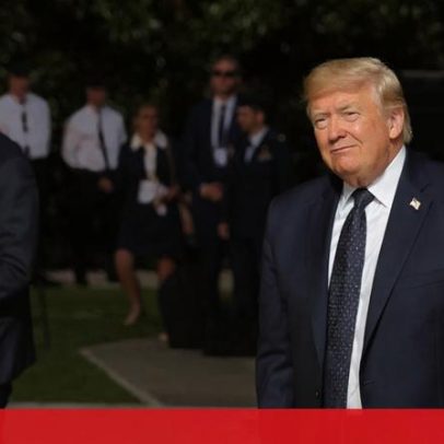 Trump chega a França para participar na cimeira do G7