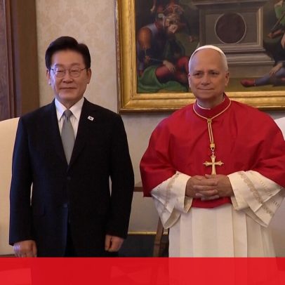 Papa Leão XIV recebe presidente da Coreia do Sul no Vaticano