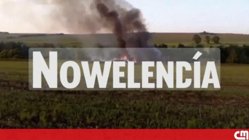 Bombardeiro russo cai durante treino na Sibéria