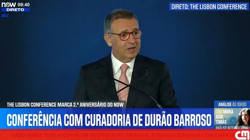 Presidente da República discursa na Lisbon Conference