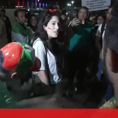 Jogo do Irão no Mundial marcado por protestos junto ao estádio