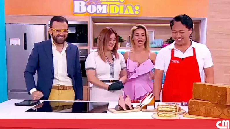 Sandes japonesas virais chegam ao programa Olá, Bom Dia