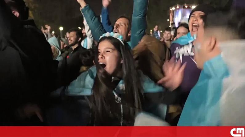 Argentina vence Argélia no Mundial e adeptos comemoram