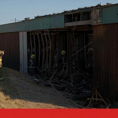 Incêndio em bar na Costa da Caparica entra em fase de rescaldo
