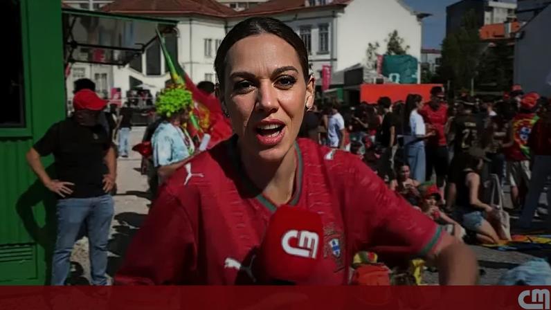 Fanzone de Gaia com muita animação e festa para assistir à estreia da Seleção Nacional no Mundial2026