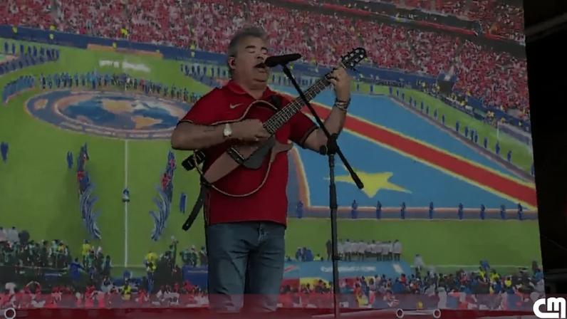 Toy canta o Hino Nacional antes da estreia de Portugal no Mundial 2026