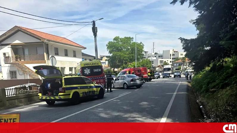Colisão entre dois carros deixa uma vítima mortal em Vila Cova da Lixa