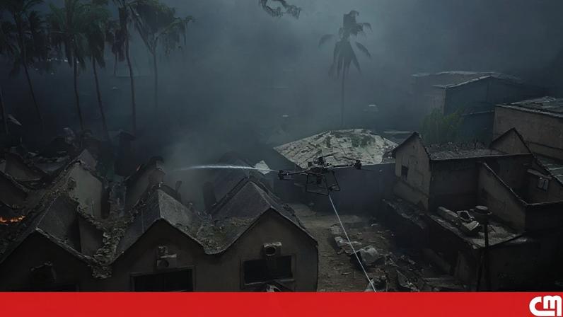 Imagens de drone mostram rasto de destruição após incêndio em hotel de luxo na República Dominicana