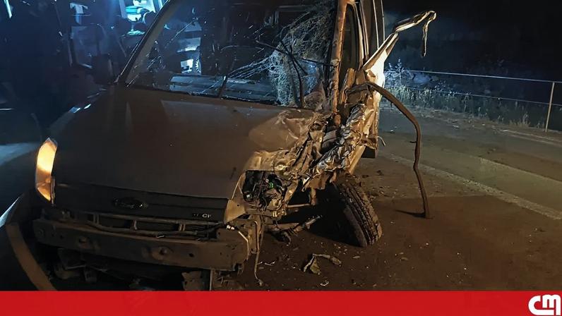 Colisão frontal deixa cinco feridos em Castro Marim