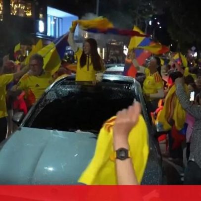 Apoiantes celebram vitória de De La Espriella nas presidenciais colombianas