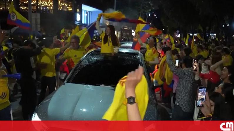 Apoiantes celebram vitória de De La Espriella nas presidenciais colombianas