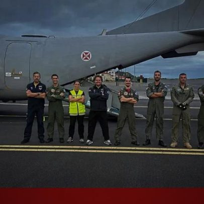 Força Aérea faz missão inédita transportando seis doentes num voo aos Açores