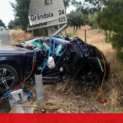 Homem fica gravemente ferido em despiste no IC1, Ermidas-Sado