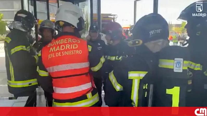 Explosão e incêndio em arranha-céus em Madrid provocam grande aparato