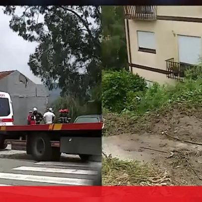 Dois feridos em colisão entre ambulância e carro em Gondomar