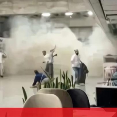 Teto de aeroporto desaba após sismos na Venezuela