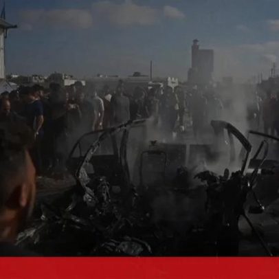 Pelo menos três mortos num ataque israelita a carro na Faixa de Gaza