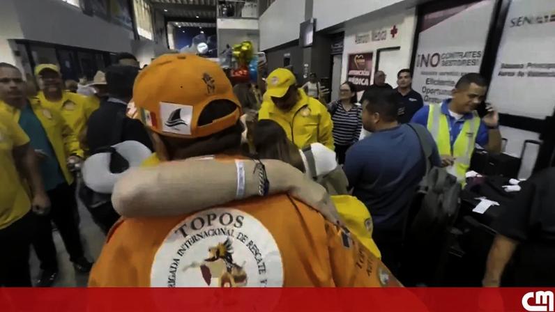 Equipes de resgate mexicanas chegam à Venezuela para ajudar nas buscas após sismos
