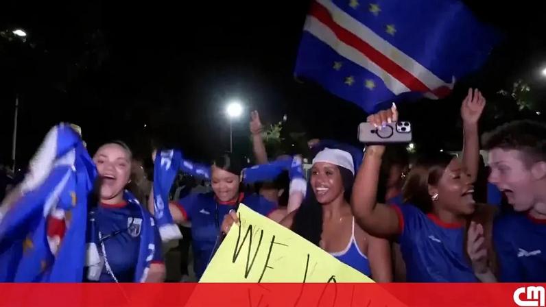 Adeptos cabo-verdianos celebram histórica qualificação aos 16 avos do Mundial