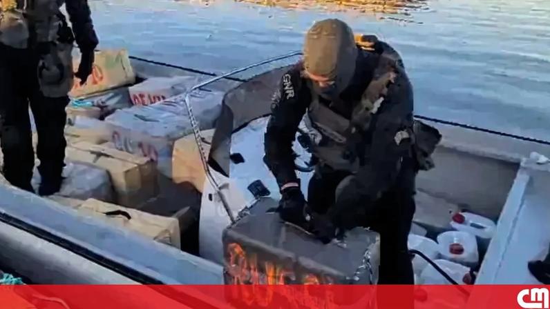 Quatro toneladas de droga apreendidas, embarcações e quatro detidos em Setúbal