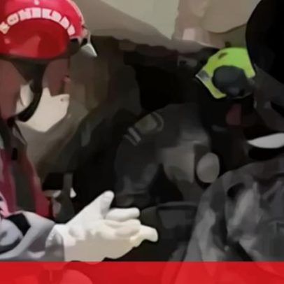 Bebé resgatado com vida após 72 horas sob escombros na Venezuela