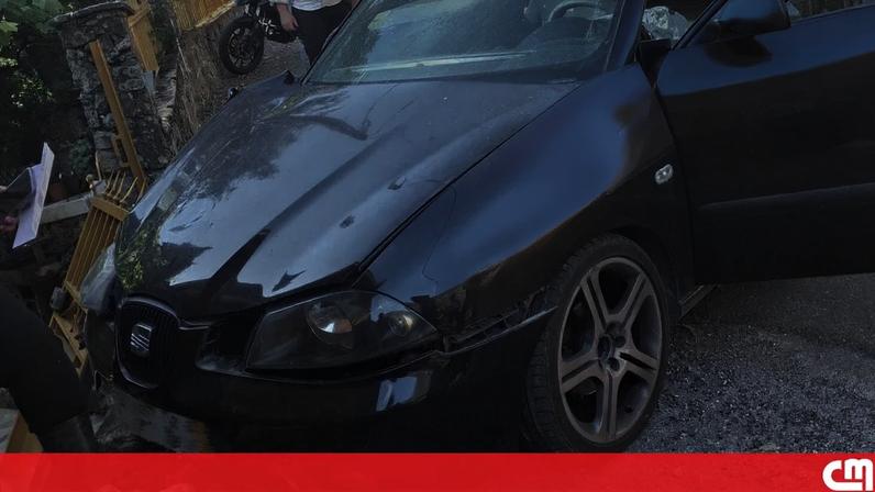 Jovem fica ferida após despiste de carro em Arouca